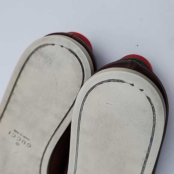 Gucci Moca Pelle S. Gomma Runner Men’s Shoes Size 41.5 E - Picture 12 of 12